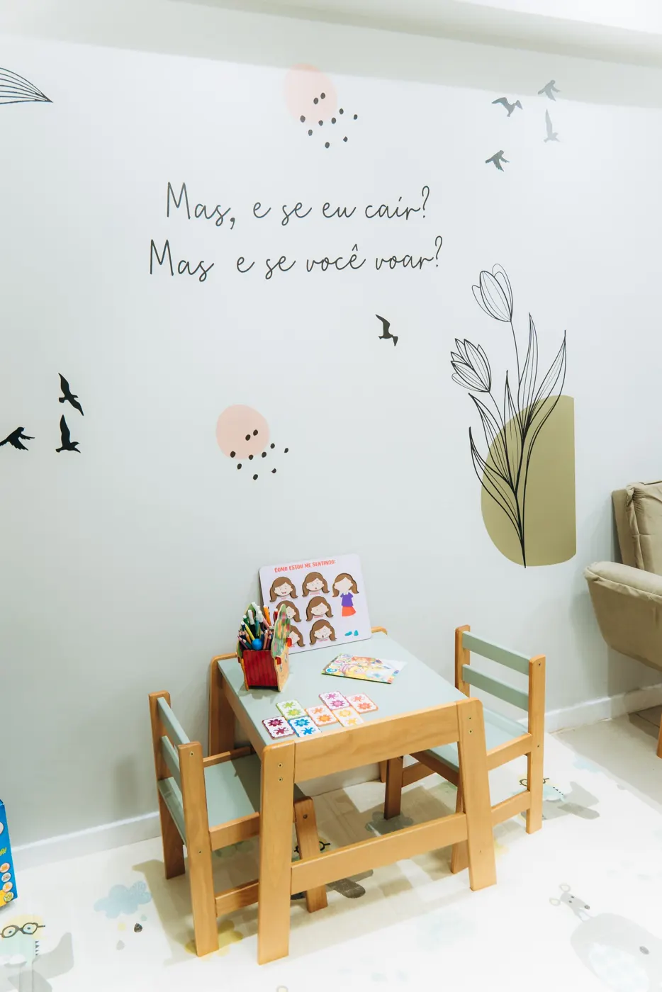 Espaço infantil do consultório